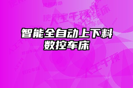 智能全自動(dòng)上下料數(shù)控車(chē)床