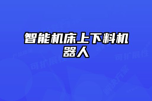 智能機(jī)床上下料機(jī)器人